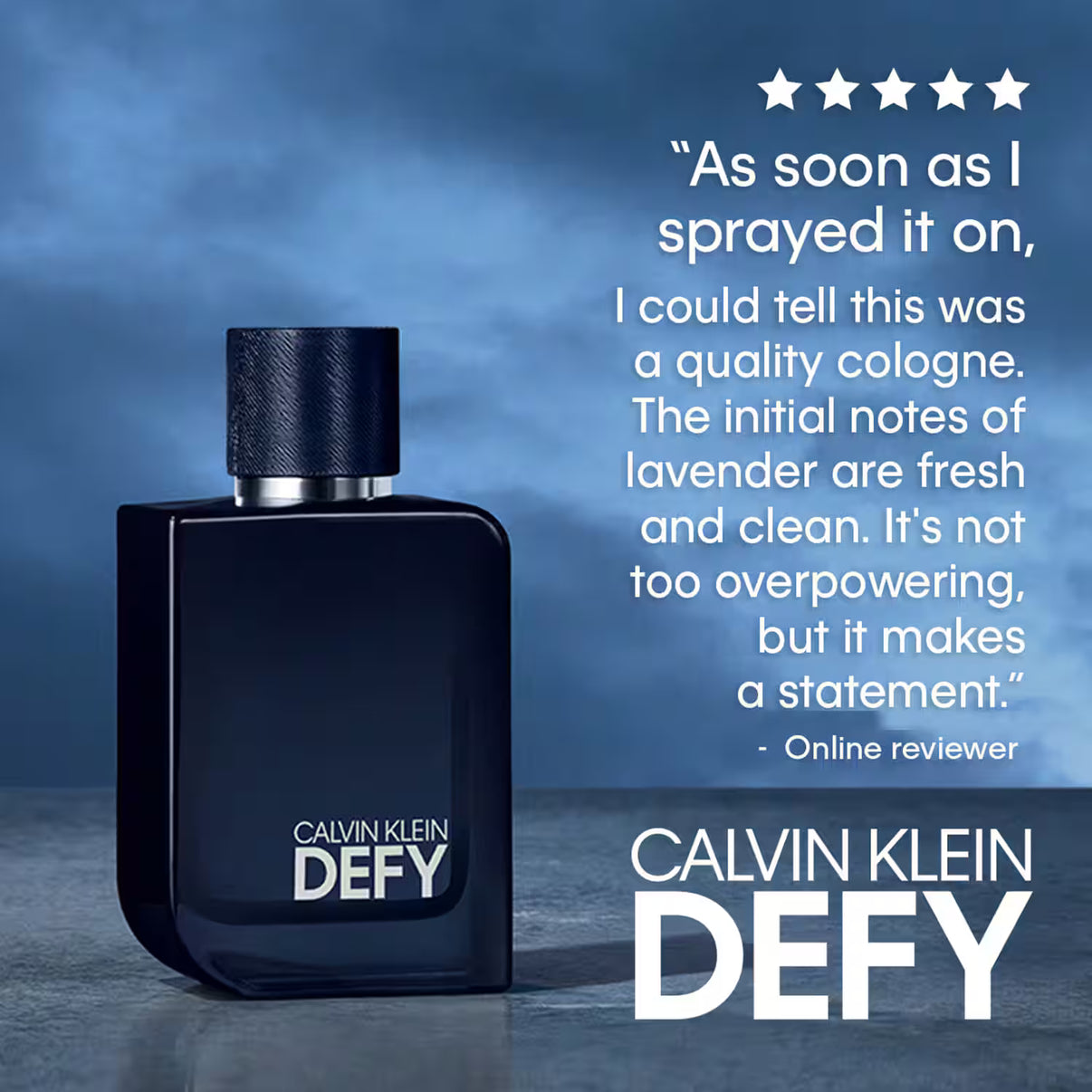 Calvin Klein Defy Parfum For Men - For Him Male Perfume (100 ml)