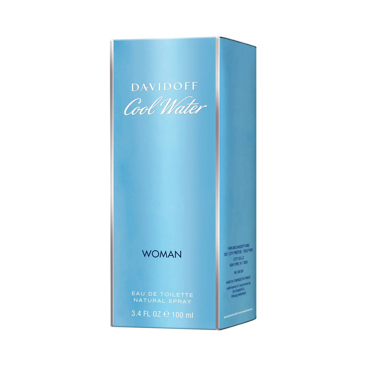 DAVIDOFF Cool Water Woman Eau De Toilette Spray (100ml)