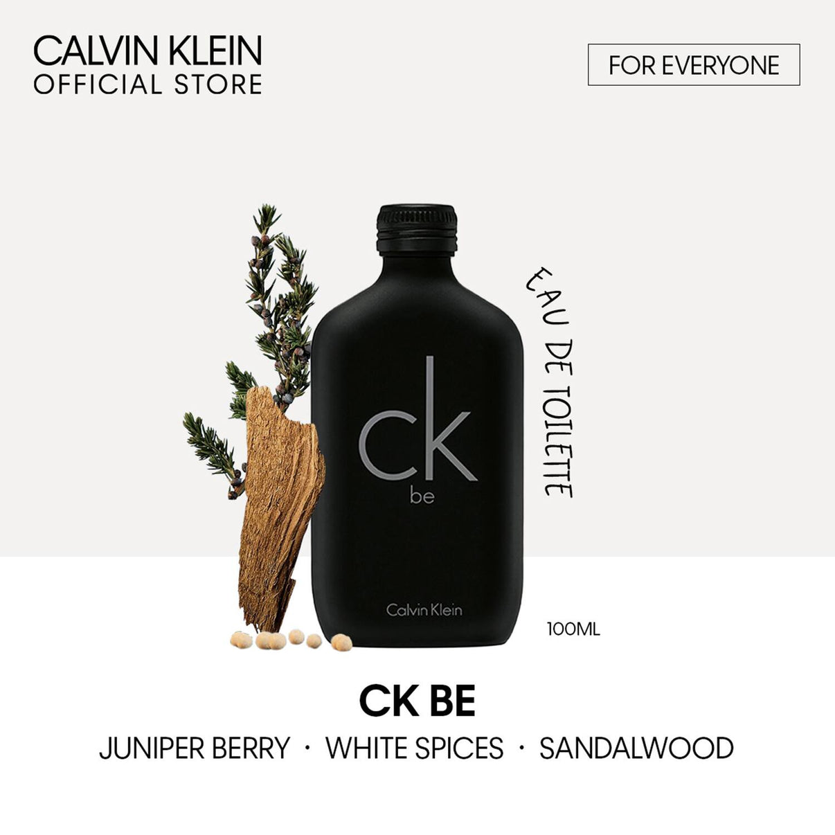 Calvin Klein Ck Be Eau De Toilette - EDT For Everyone Unisex Perfume (100 ml)