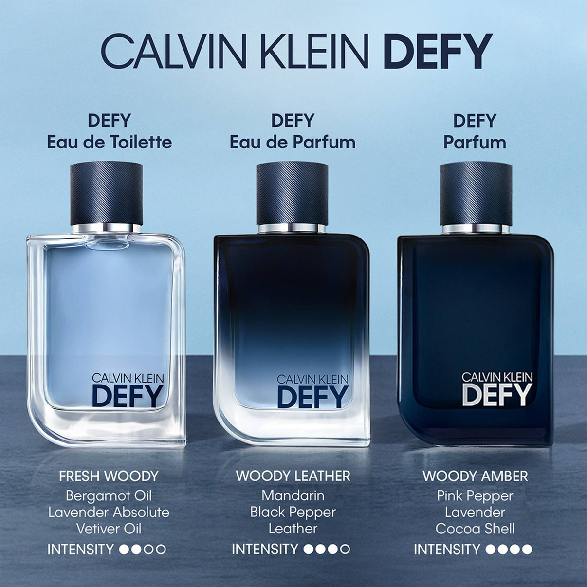 Calvin Klein Defy Eau De Toilette For Men - EDTFor Him Male Perfume (100 ml)